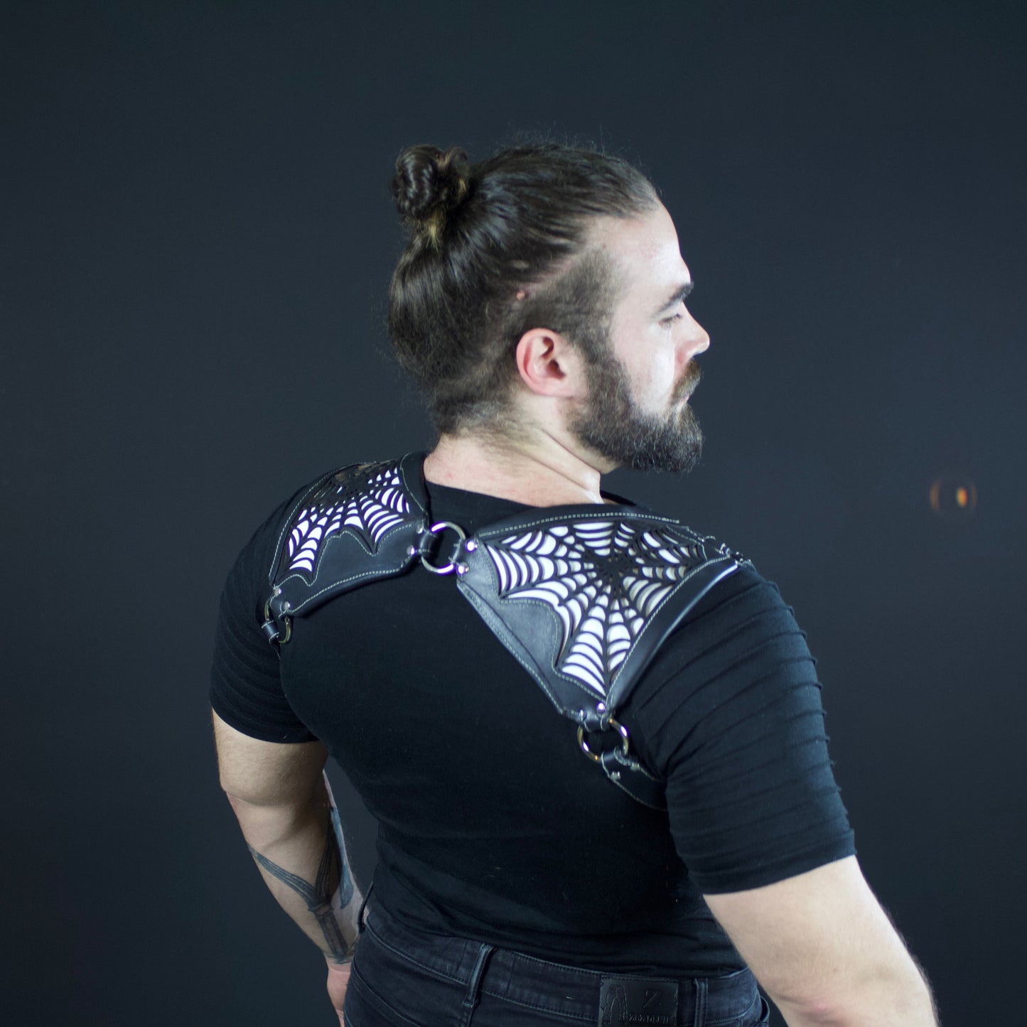 Cobwebs Leather Harness