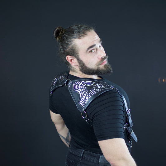 Cobwebs Leather Harness